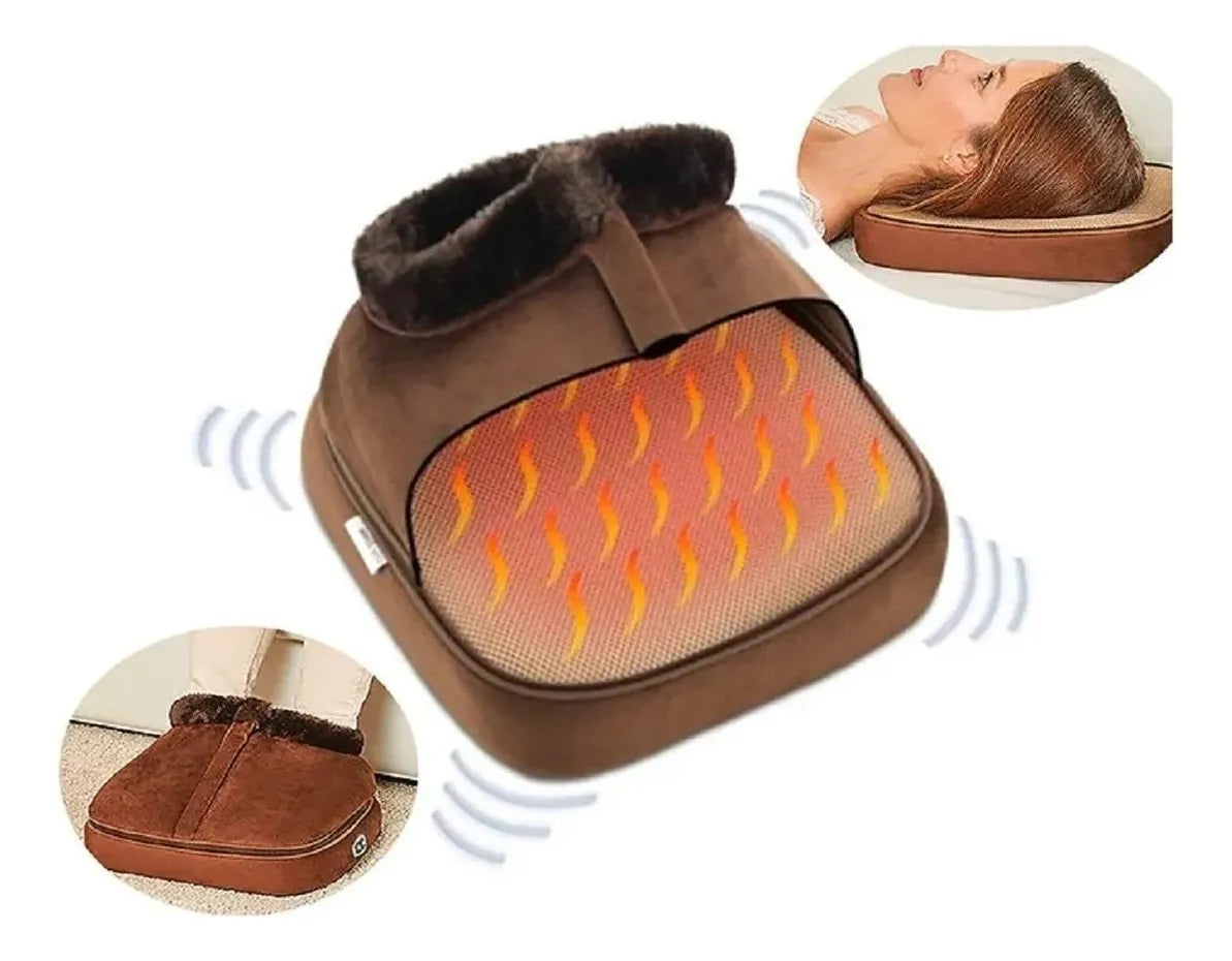 Masajeador Calienta Pies Termico 2 en 1